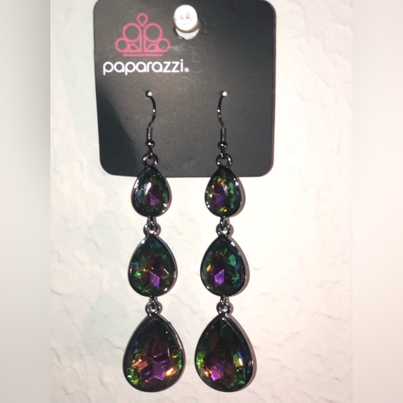 Fish Hook Earrings-Multi Color - Picture 1 of 3